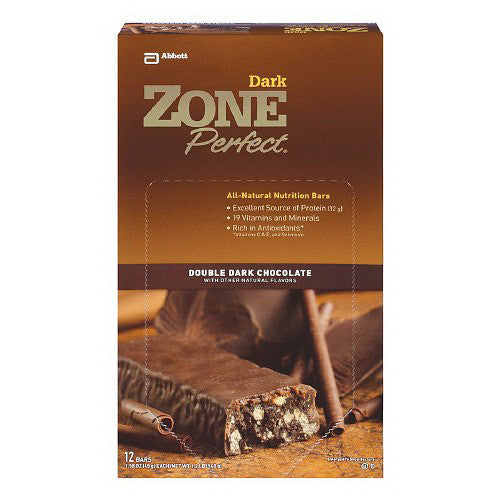 Zone Perfect All Natural Nutrition Bars, Double Dark Chocolate - 1.58 Oz, 12 Ea